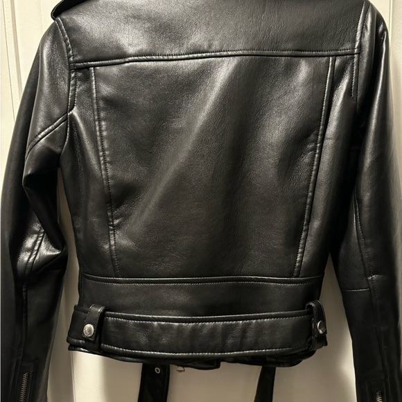 Brand new Aritzia leather biker jacket - Picture 4 of 4